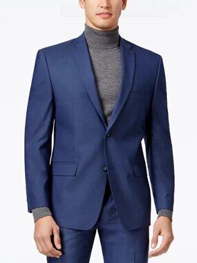 New Marc New York by Andrew Marc Men's Slim Fit Suit - Size Jacket 40R /Pant W33